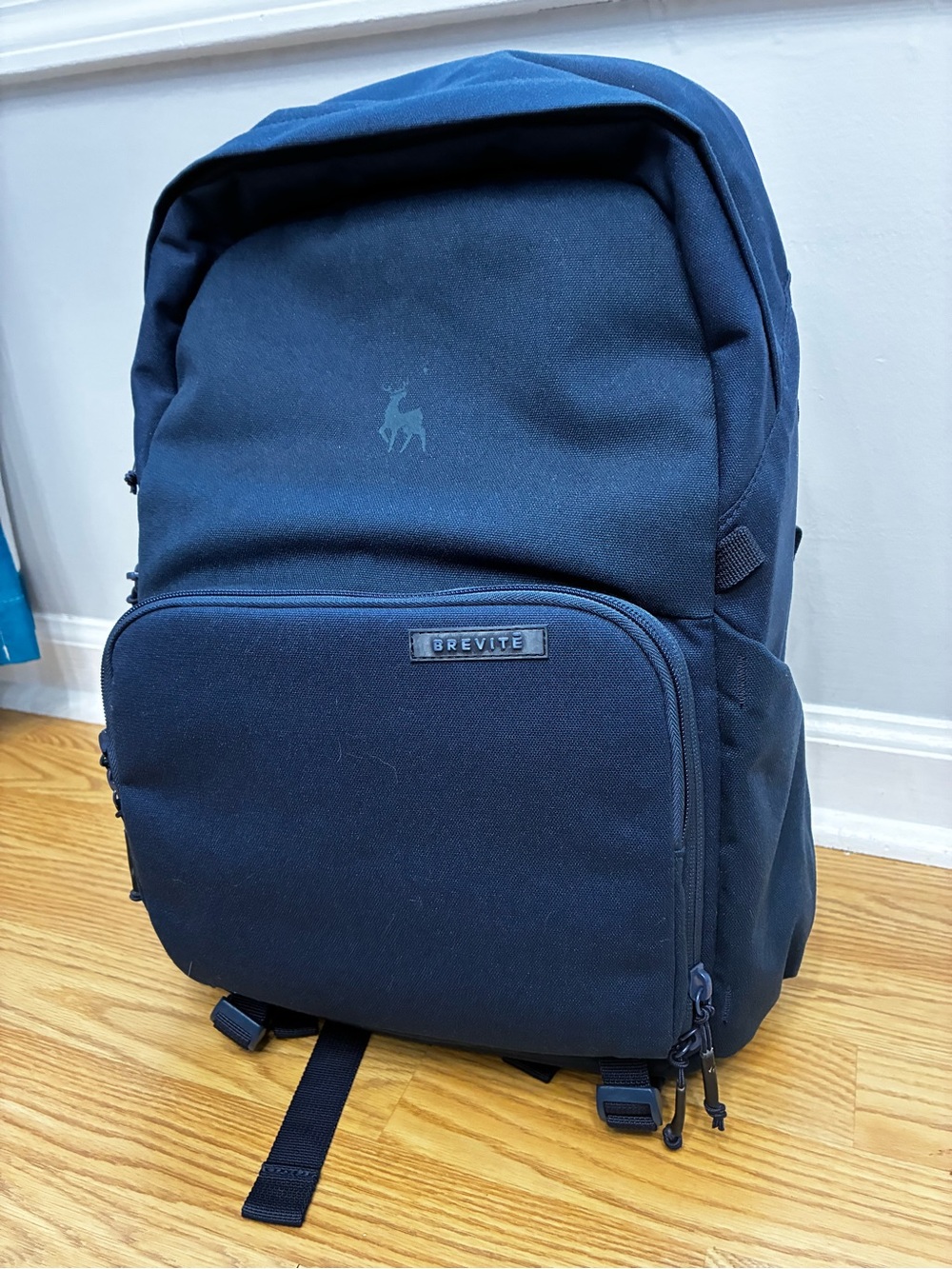 Brevité Jumper Camera Backpack Blue Regular 18L NWOT Never Used